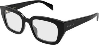 Gucci Glasses, female, Black, Size: 50 MM Gg2021O Eyeglasses