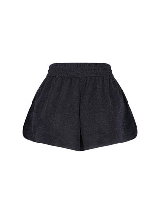 Os&eacute;ree Womens Trousers Black Polyamide