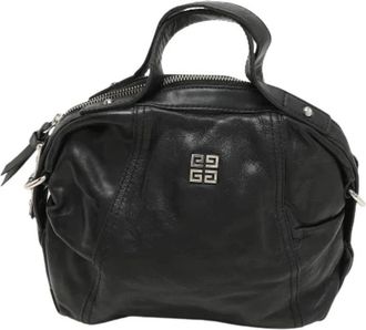 Givenchy Pre-owned Satchel - unisex - Vintage Handtas - Zwart - ONE Size - Leer - Vintage