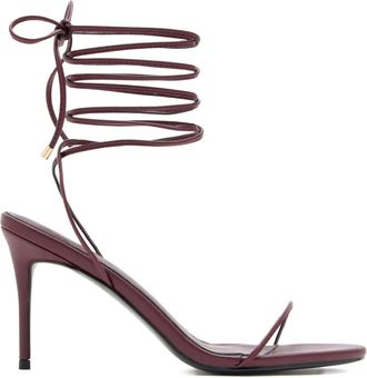 Femme LA Sandali 3.0 Barely a punta aperta - Rosso