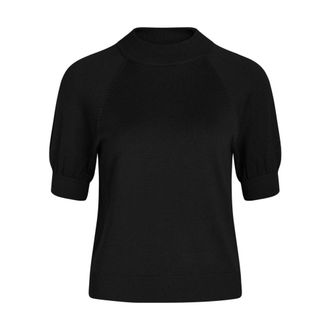 Bruuns Bazaar Anemone Halias Knit - Dames - Ronde hals truien - Zwart - XS - Truien & Vesten