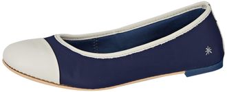 Art Womens Lens Flat Sandal, Blue, Cream, 3 UK