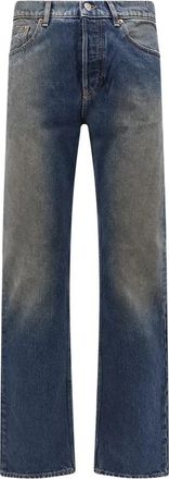 Golden Goose Straight Jeans - Heren - Regular Fit Jeans - Blauw - W30 - Jeans