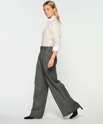 Serena Bute Cashmere Blend Serena Trouser - Dark Grey