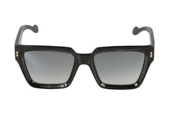 K&agrave;dor Gold Fashion Glamour Oversized Square Gradient Sunglasses
