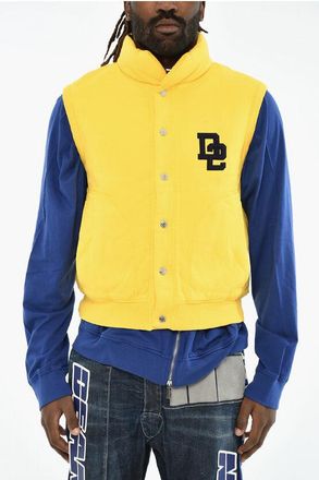 Dsquared2 Felpa Senza Maniche con Monogram in Rilievo taglia M