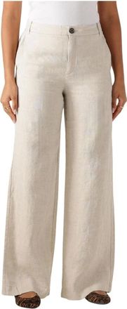 Inwear Broeken, Dames, Beige, M, Beige Soliniw Broeken voor Vrouwen