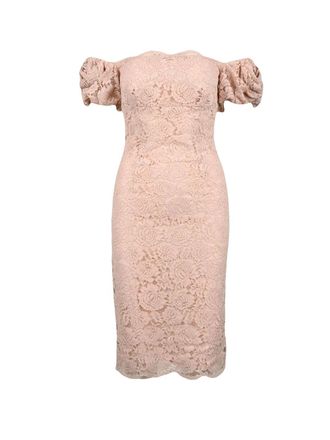 Pinko Lace Sheath Dress - Pink