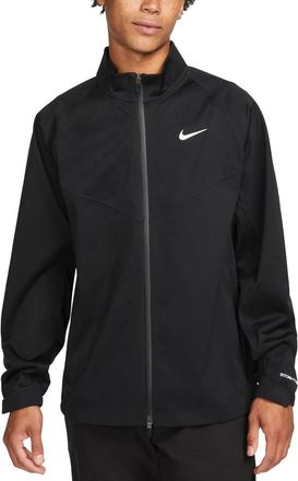 Nike Mens Full Zip Golf Jacket In Black