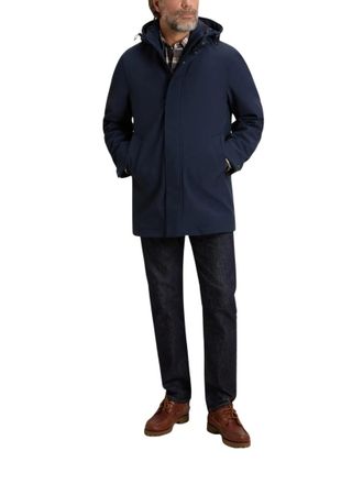 Woolrich Navy Blue Hood Parka Jacket