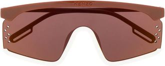 Kenzo Occhiali da sole oversize - Marrone