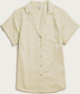 Bridge & Burn Innes Shirt in Ivory at Nordstrom, Size Xx-Large