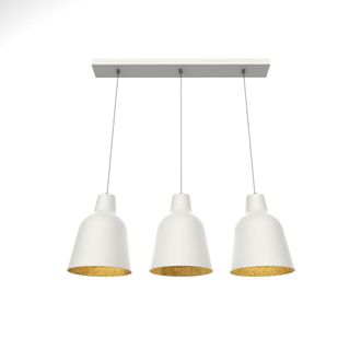 Lumicom Dong L&aacute;mpara De Techo Linear Blanco Hoja
