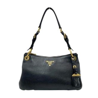 Prada Pre-owned Shoulder Bags, female, Black, Size: ONE SIZE Pre-owned Vintage Shoulder Bag