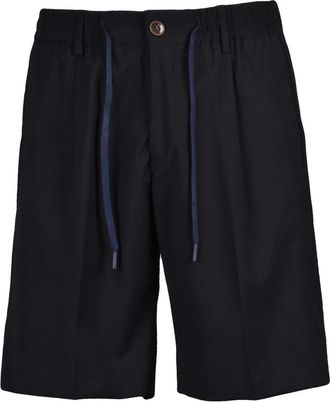 Daniele Alessandrini Black Polyamide Elastane Shorts