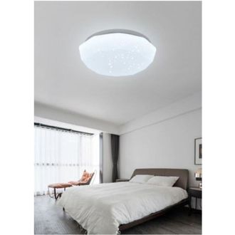 Trade Shop Trade Shop Traesio - Trade Shop - Plafoniera Da Soffitto 24 w Lampadario Lampada Luce Naturale Fredda Calda