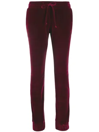 Plein Sport slim fit track pants - women - Polyester/Spandex/Elastane - S - Red