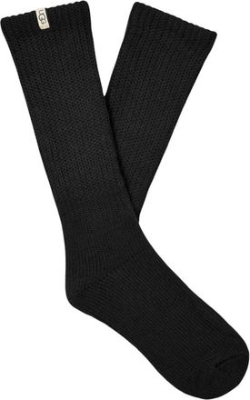 UGG Tyla Slouchy Crew II Sok - Dames - Ondergoed - Zwart - Maat: ONE Size Wol