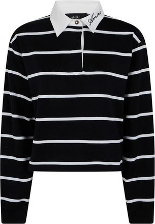 Amiri Polo Shirts - Dames - Polos - Zwart - XS - Tops
