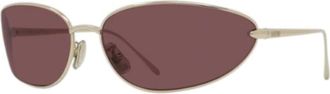 Loewe Ladies Black Geometric Sunglasses LW40164U 32U