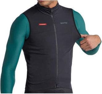 Sportful Fiandre 2 Vest Velogilet f&uuml;r Herren | grau