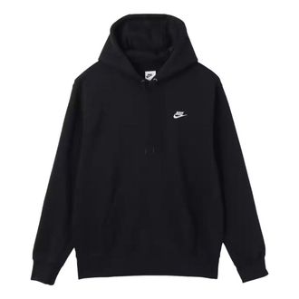 Nike Club Pullover Fleece Hoodie Asia Sizing Black FN3860-010