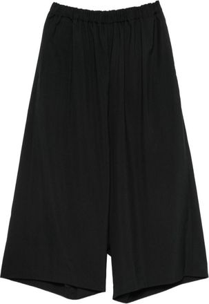 Comme Des Gar&ccedil;ons Comme Des Garcons wollen broek met wijde pijpen