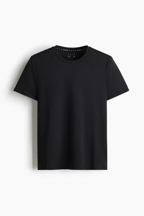H&M Mesh Sports T-shirt With Drymove in Black at Nordstrom, Size Xx-Large