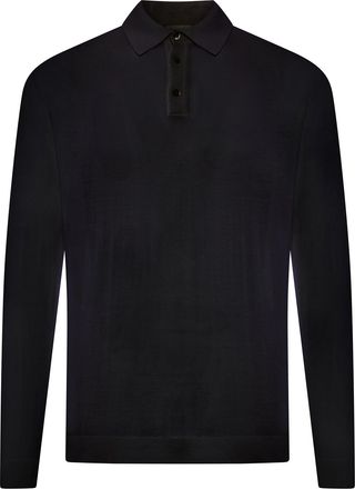Roberto Collina FINE COTTON KNIT POLO SHIRT - Roberto Collina - Man
