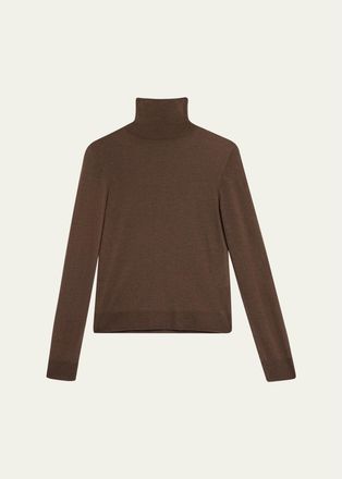Vince Turtleneck Cashmere-Silk Sweater