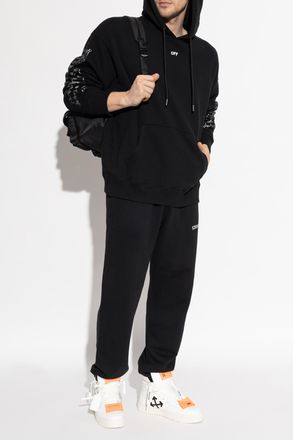 Off-white Oversize Sweatshirt, Mens, Black