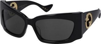 Gucci Occhiali da Sole Donna Acetato Nero