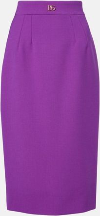 Dolce & Gabbana Gonna midi in lana vergine