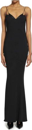 Tom Ford Cocktail Slip Dress With Double Straps - female - Tom Ford - Gowns - Black - 3XS - Dresses