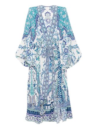 Camilla Isnik Lullaby cape - Wit