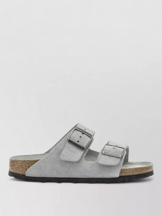 Birkenstock leather flat sandals