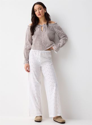 Twik Womens Broderie anglaise pant