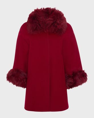 Gorski Select Wool & Lamb Cape