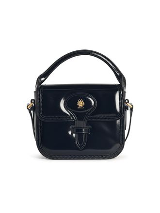 Bally Beckett Black Lear Mini -Tasche