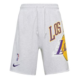 Nike Los Angeles Lakers Basketball Athleisure Casual Sports Breathable Shorts light grey DB1956-051