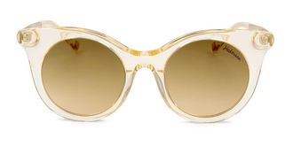Ana Hickmann HI9063 T02 Womens Sunglasses Yellow Size 49