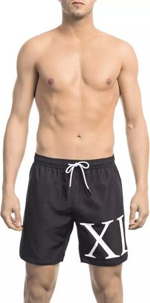 Dirk Bikkembergs Black Polyester Men Swim Mens Short
