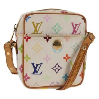 Louis Vuitton Pre-owned Cross Body Bags, female, White, Size: ONE SIZE Pre-owned Monogram Multicolor Canvas Shoulder Bag