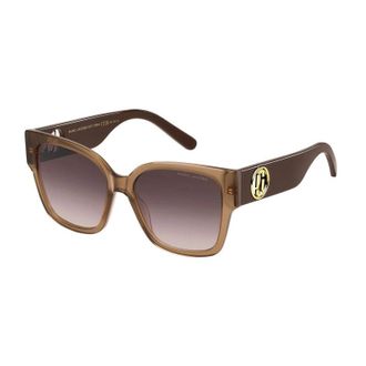 Marc Jacobs Square Full Rim Sunglasses - Brown