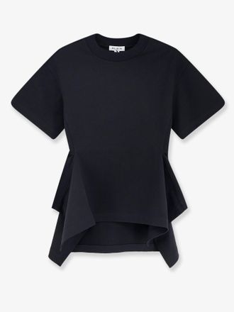 Alaia T-shirt Paneled in cotone - ALAIA - gender_Woman