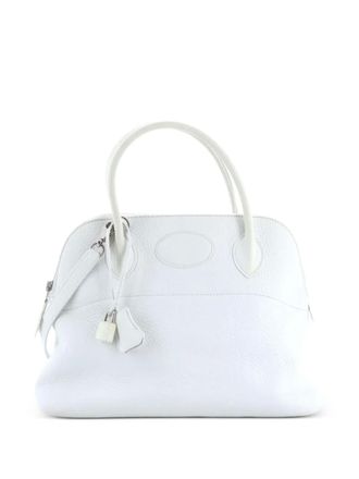 Herm&egrave;s Bolide Bag Clemence 31 satchel - Bianco