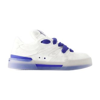 Dolce & Gabbana New Roma Sneakers - Heren - Schoenen - Wit - Maat: 44 EU Leer