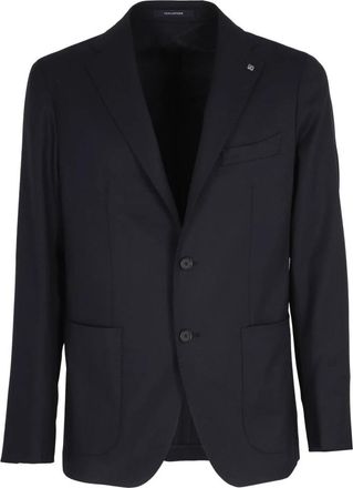 Tagliatore Blazer - Heren - Blazers - Blauw - XL - Wol - Jassen