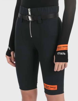 Heron Preston Womens Utility Inspired Trousers In Black