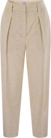 Brunello Cucinelli Mujer, Pantalones, Beige, Talla: M
